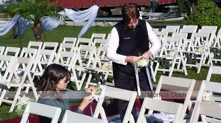 Workshop Exclusivo  by MÃ³nica Duch - AmbientaciÃ³n de Ceremonia de Boda al Aire Libre 