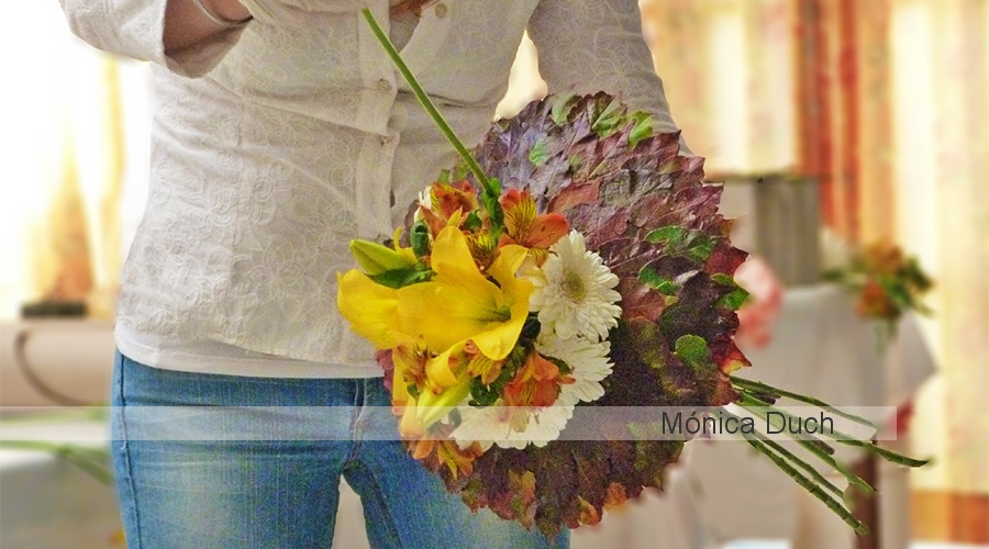 Workshop Internacional de Arte Floral by Monica Duch - DemostraciÃ³n en Uruguay